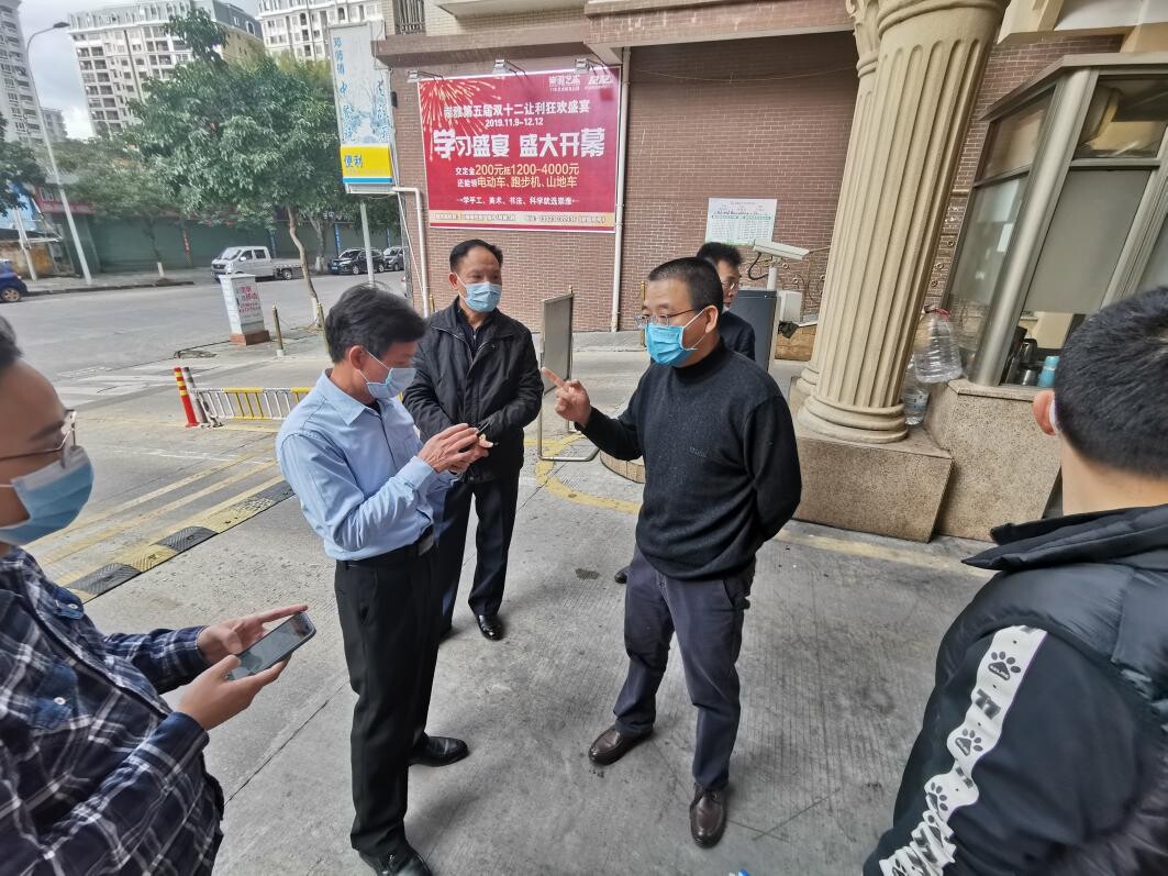 市住房和城鄉(xiāng)建設(shè)局開展物業(yè)小區(qū)疫情防控工作落實(shí)情況檢查