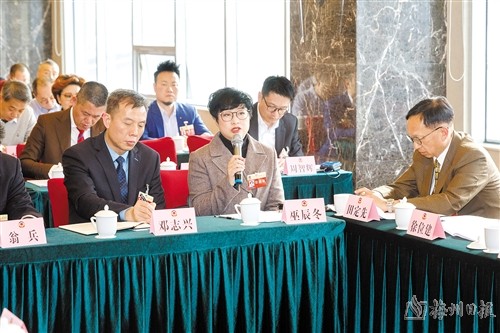 政協(xié)委員在分組討論中發(fā)言